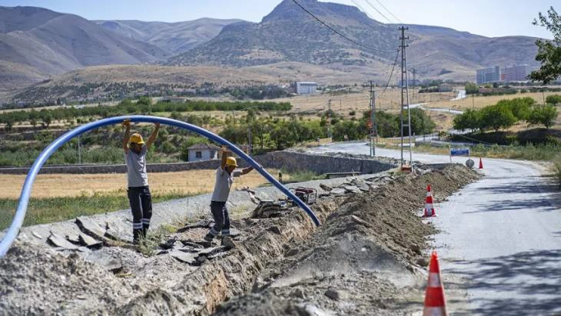 Bulgurlu'nun içme suyu hattı Yenileniyor