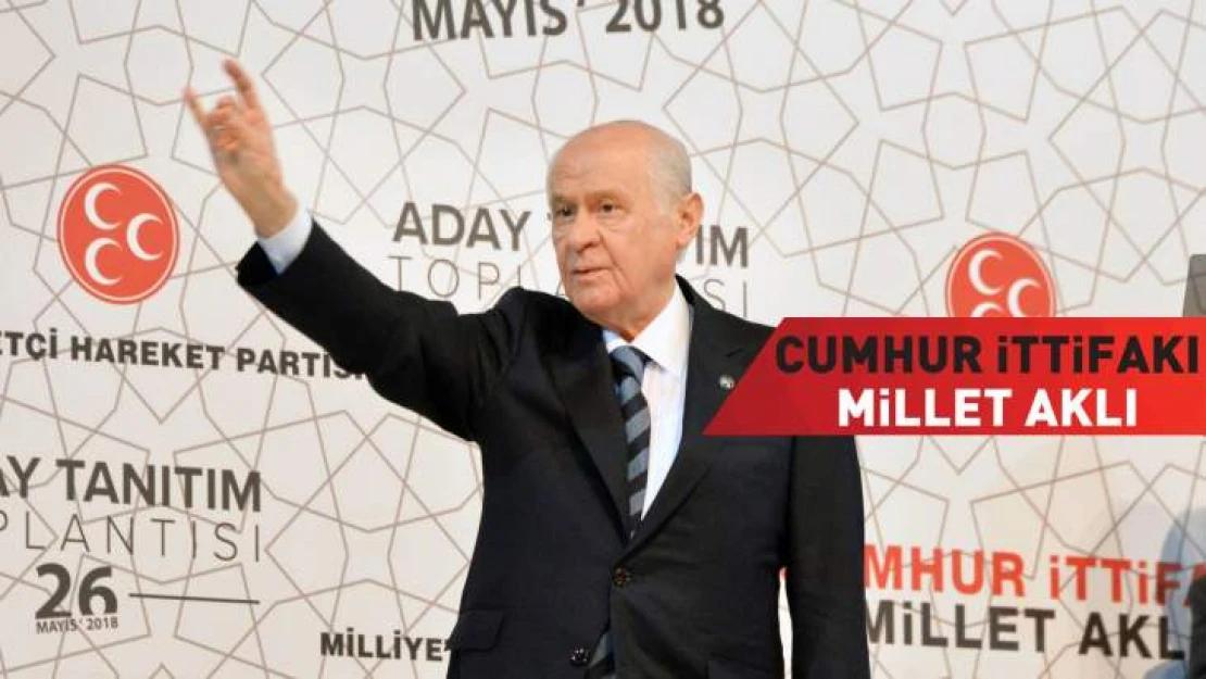 MHP Lideri Bahçeli'nin Beş Büyük Programı