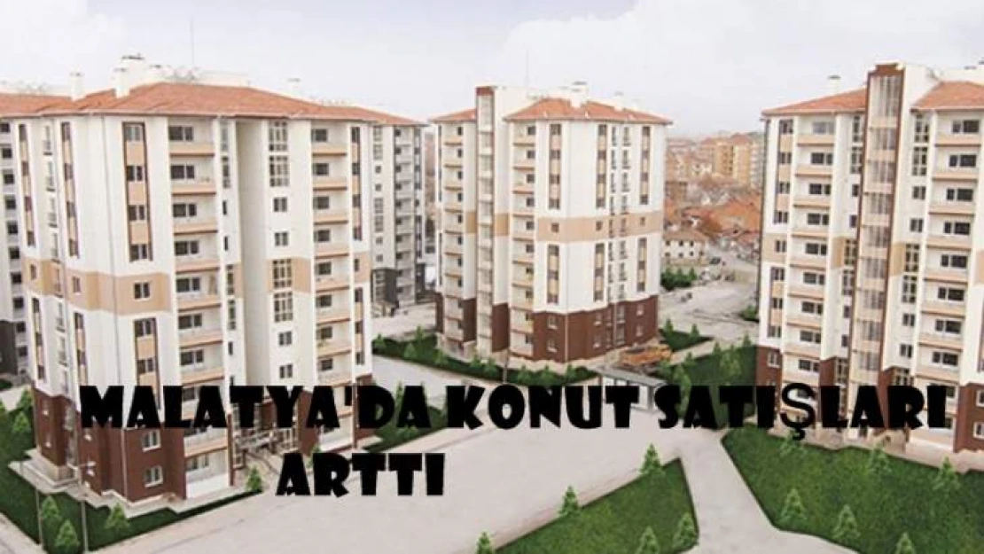 Malatya'da Ekim ayında 1 329 konut satılmıştır