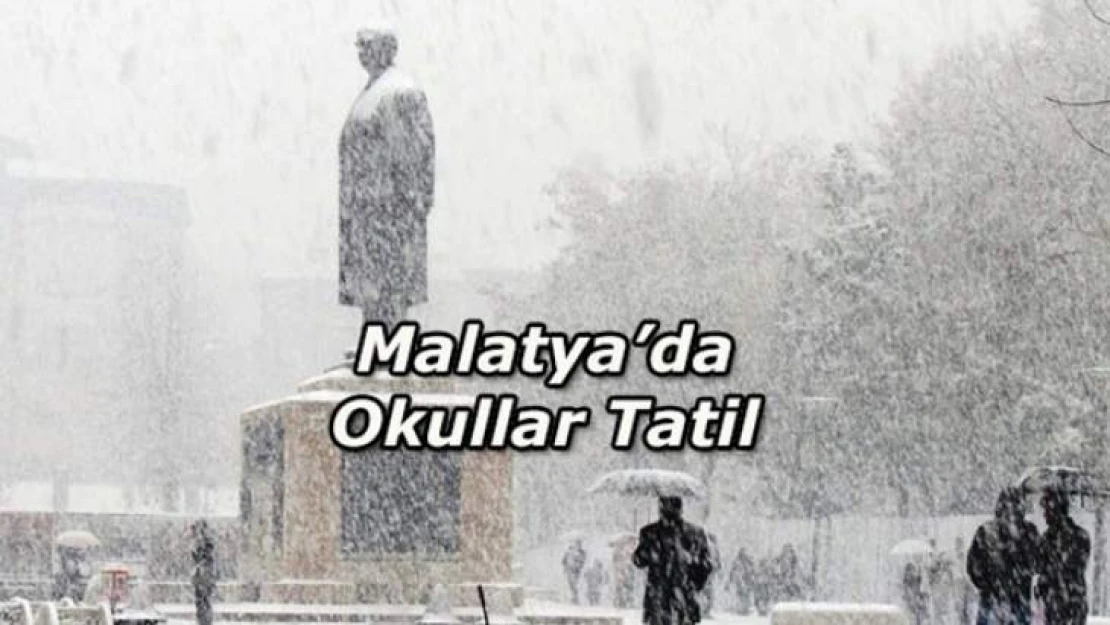 Okullar Yarın Tatil