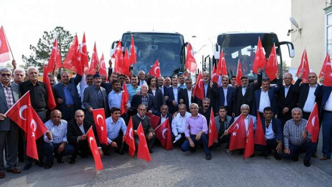 Yeşilyurt'tan Niğde'ye, 15 Temmuz'u Unutmamak İçin Yolundayız