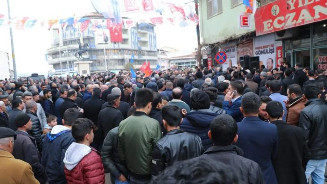 Cumhur İttifakı Hekimhan Seçim Bürosunun Açılışı Yapıldı