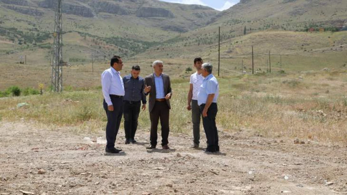 Başkan Güder, Yeni İmar Yolu Açma Çalışmalarını Yerinde İnceledi