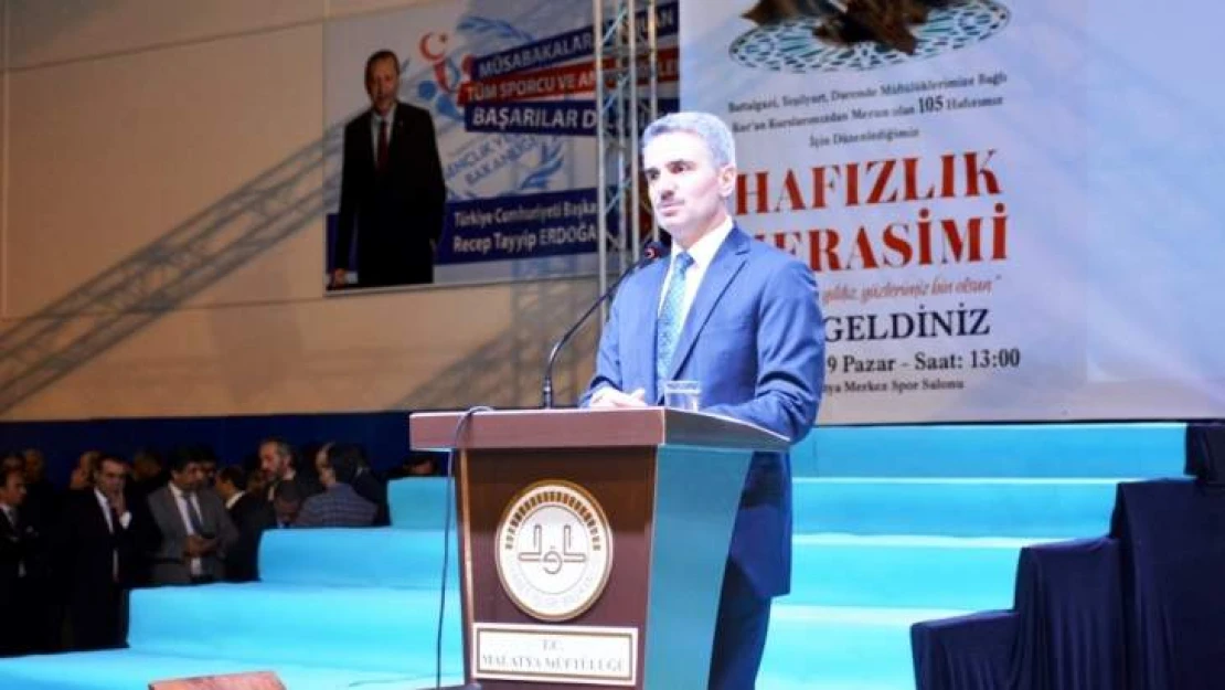 Vali Baruş 'Yüz Hafız Yüz Yıldız, Yüzlerimiz Bin Olsun' Programına Katıldı