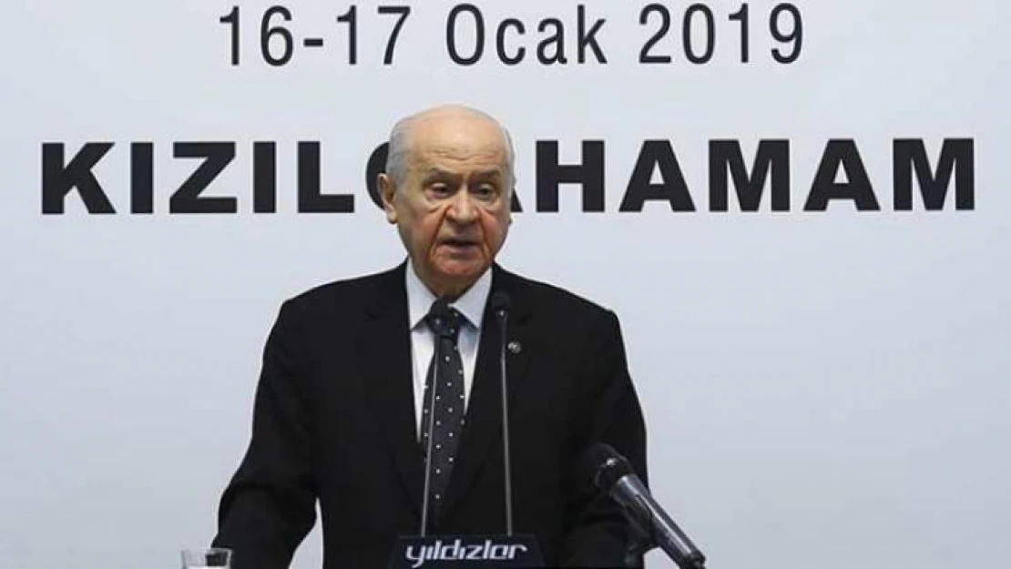 Bahçeli: Cumhur ittifakı şaşkına çevirecek...