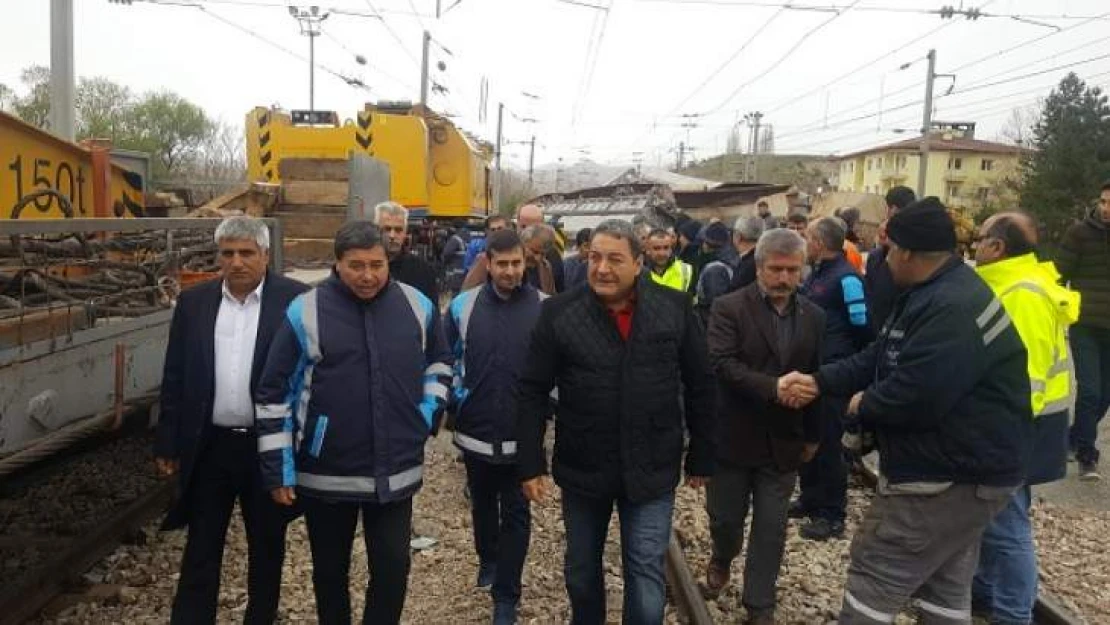 Fendoğlu Hekimhan'da Kaza Yerinde İncelemelerde Bulundu