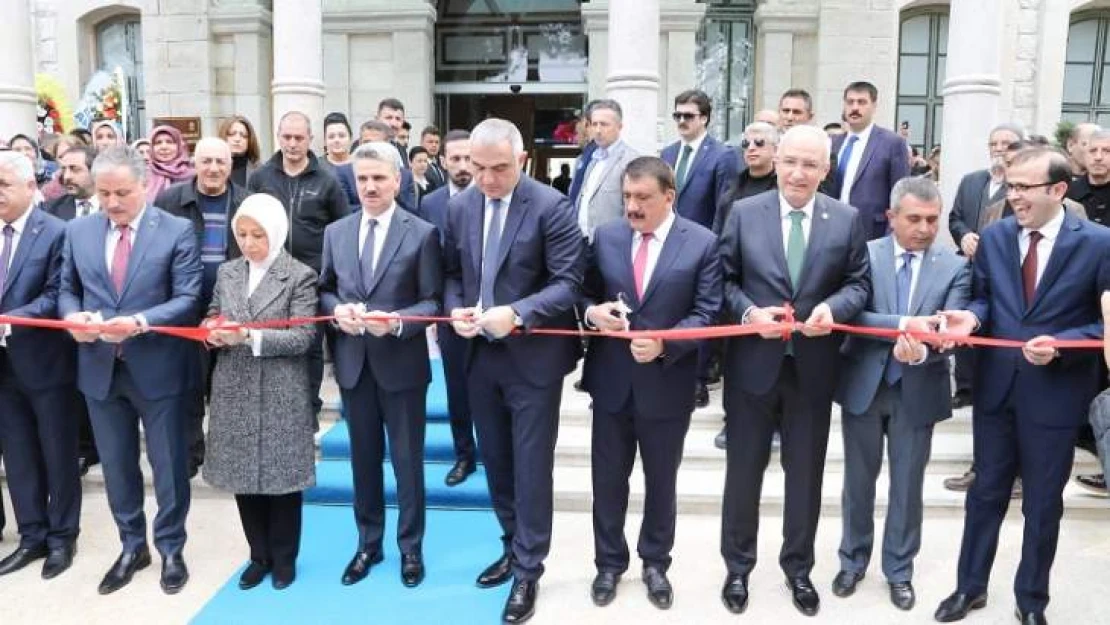 Kent Müzesi ve İspendere Şifalı İçmeleri törenle açıldı