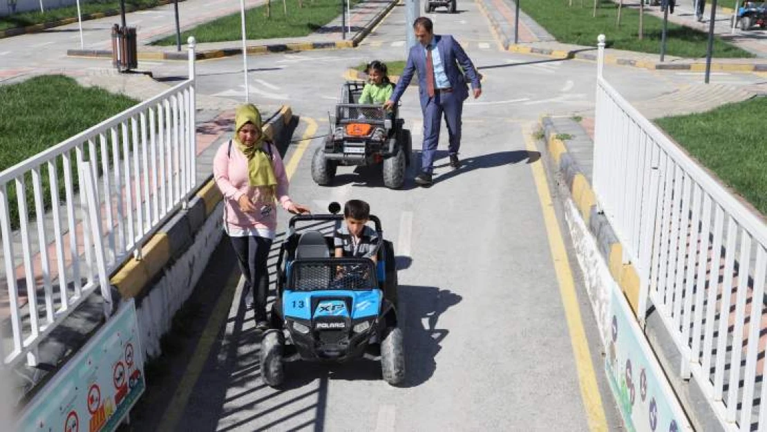 Trafik Eğitim Parkı Yeni Eğitim-Öğretim Yılının İlk Eğitimi Verildi