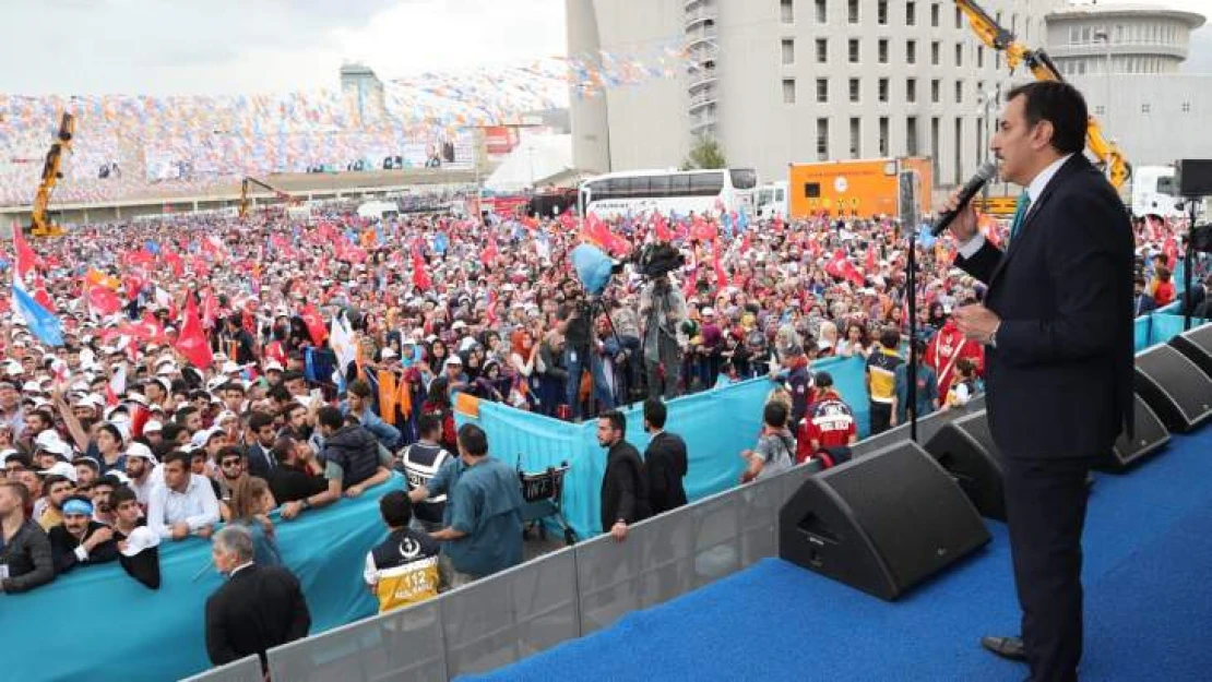 Bakan Tüfenkci: 81 Milyonu Bir Ve Beraber Görüyoruz