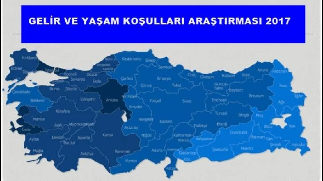 Gelir ve Yaşam Koşulları Araştırması Bölgesel Sonuçları