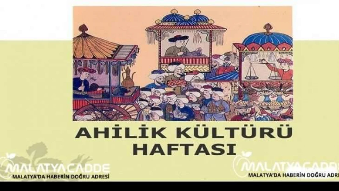 Ahilik Haftası Kutlama Programı