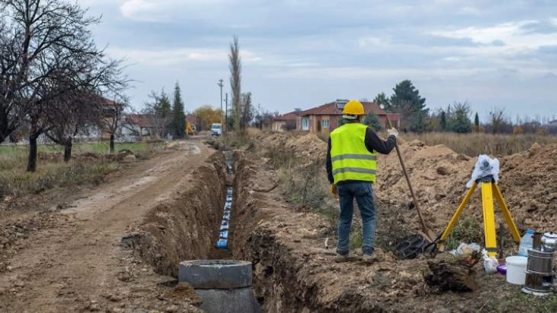 Şahnahan'da Altyapı Yenileme Çalışmaları Devam Ediyor