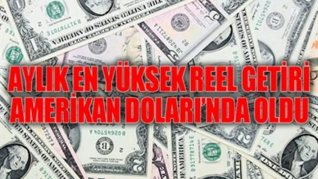 Reel getiri Amerikan Dolarında oldu.