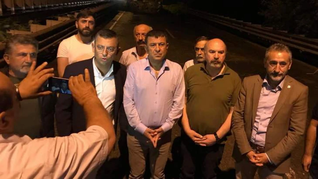 CHP Heyeti  Ordu'da İncelemelerde Bulundu