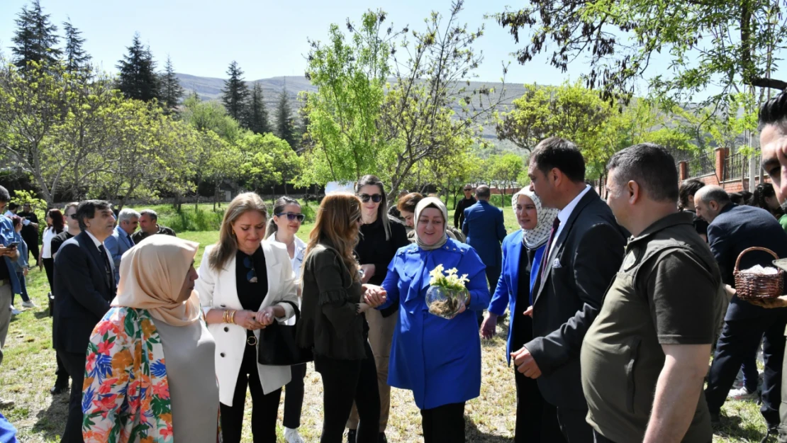 Hanımefendi Hanife Yazıcı Endemik Bitki Türü Dikim Etkinliğine Katıldı