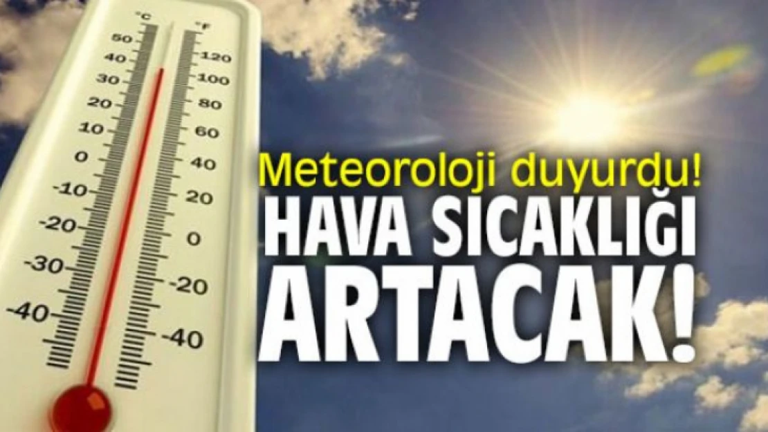 Hava Sıcaklıkları Hissedilir Derecede Artacak!