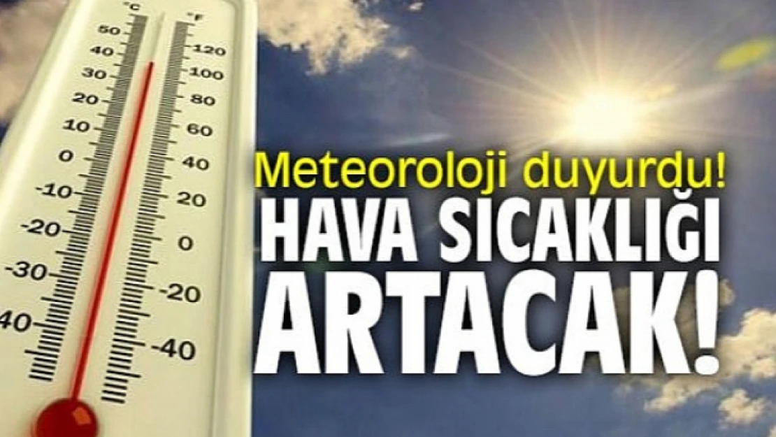 Hava Sıcaklıkları Hissedilir Derecede Artacak!