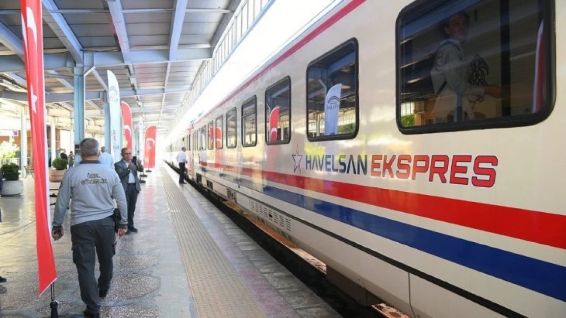 Havelsan Ekspresi Bilim Treni Malatya'da