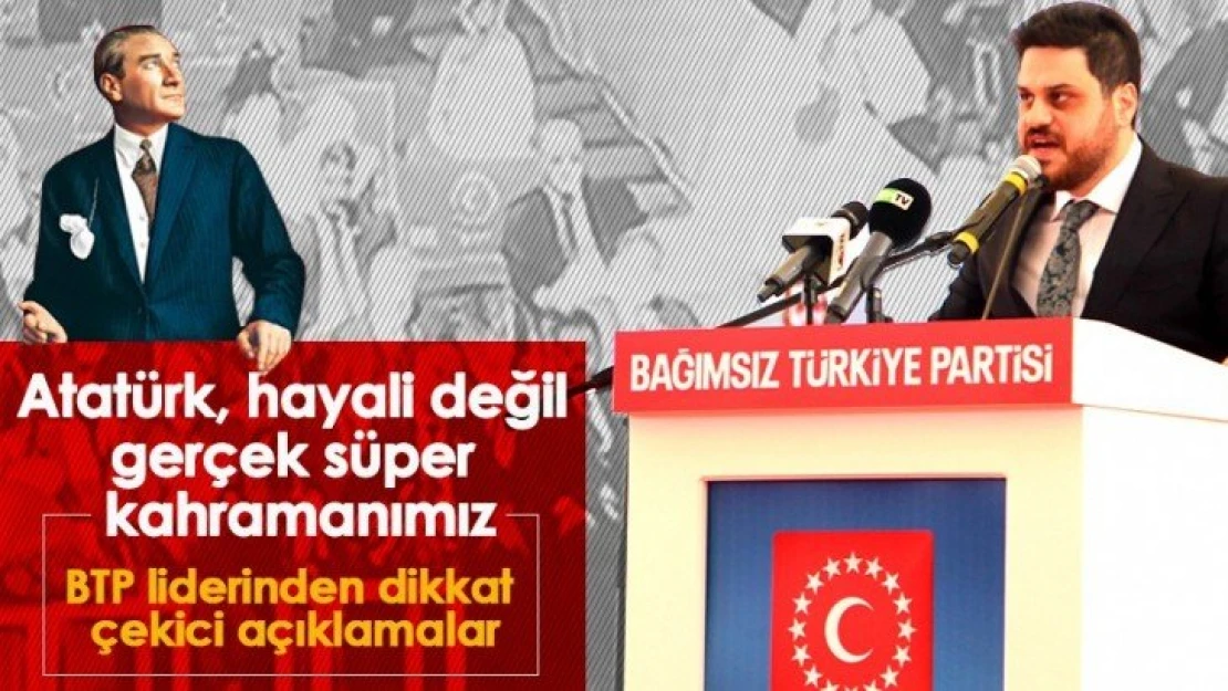 Hayali değil, gerçek süper kahramanımız Atatürk