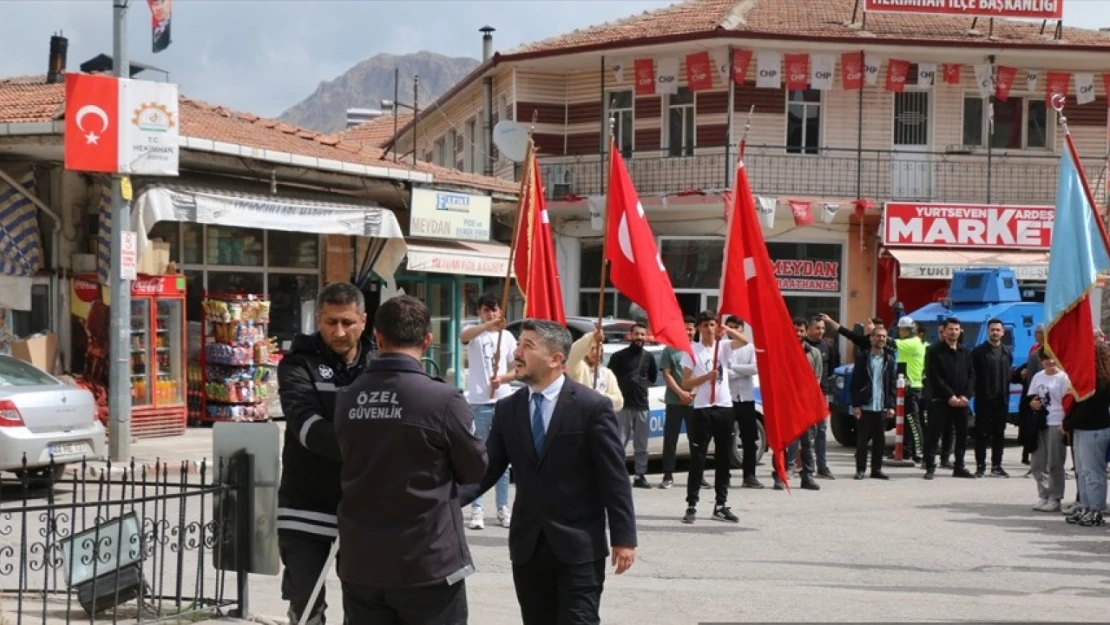 Hekimhan'da Gençlik Yürüyüşü düzenlendi