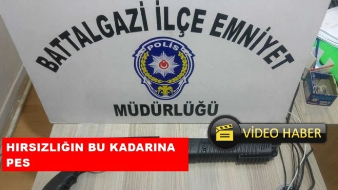 Hırsızlığın Bu kadarına Pes