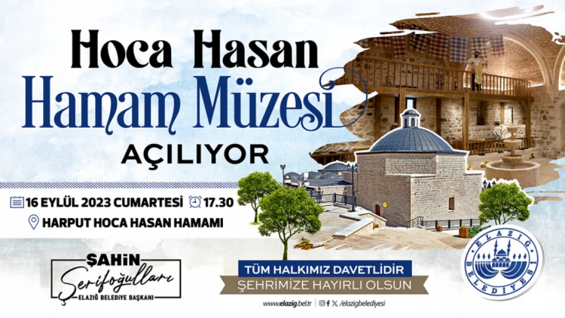 Hoca Hasan Hamam Müzesi Açılıyor