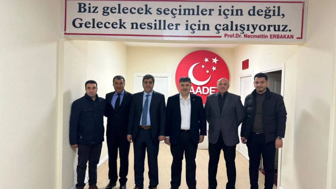 Hürriyetçi Eğitim Sen Saadet Partisini Ziyaret Etti