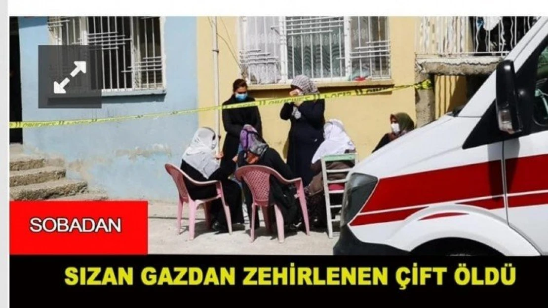 İki Yaşlı Çift Soba zehirlenmesinden vefat etti.