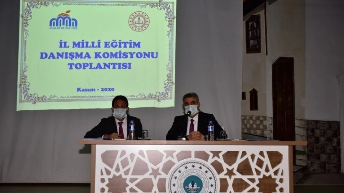 İl Milli Eğitim Danışma Komisyonu Toplantısı Düzenlendi