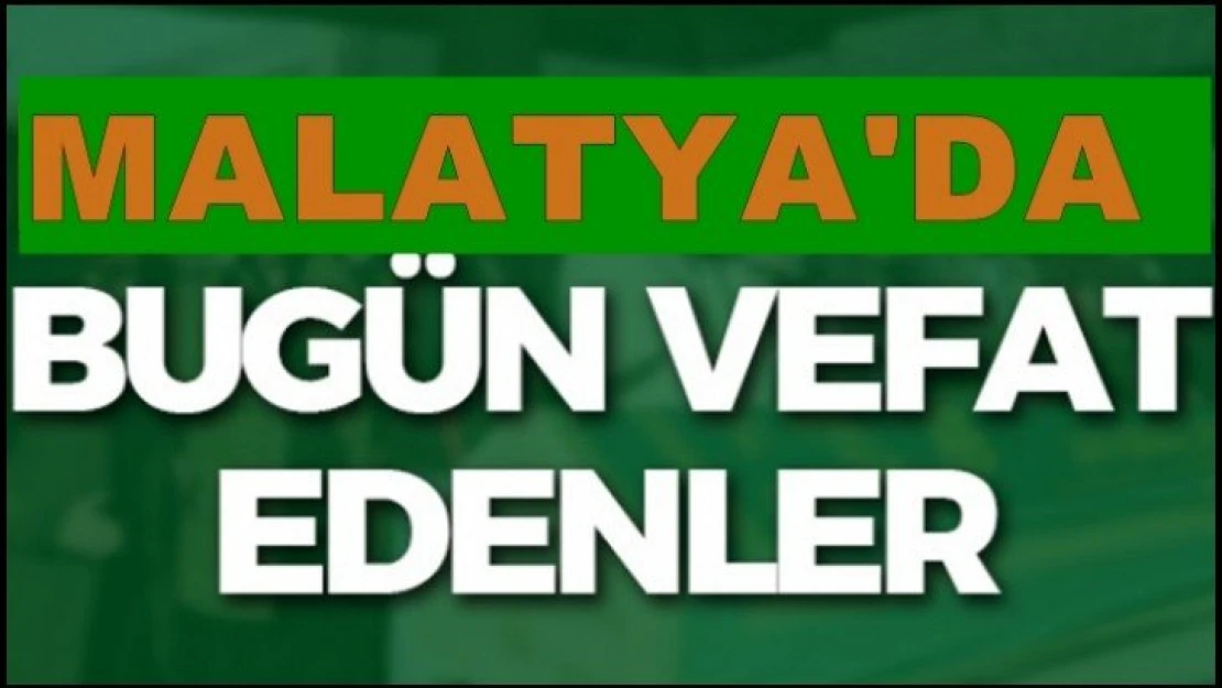 İlimizde Bugün 18 Kişi Vefat Etti