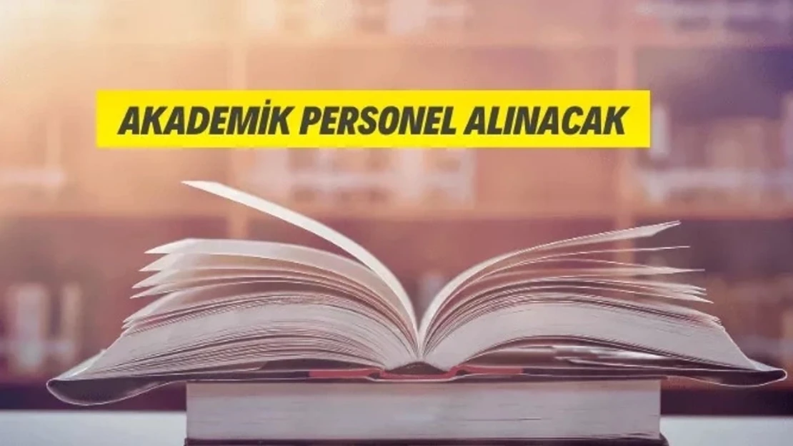 İnönü Üniversitesine Akademik Personel Alımı