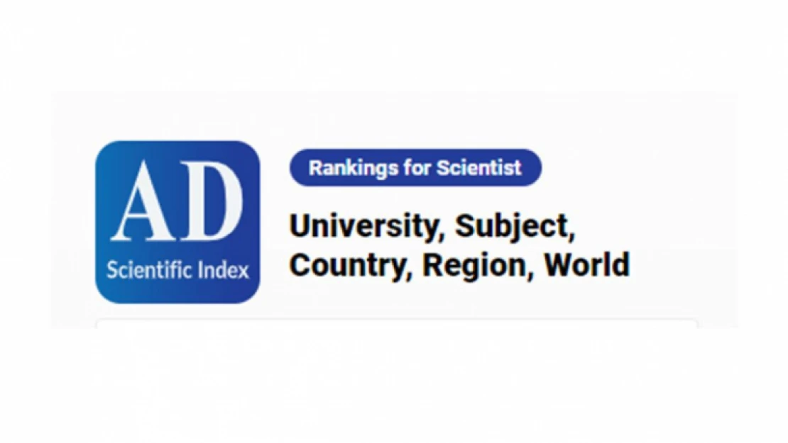 İnönü University AD Scientist Rankings 2023 Sıralaması