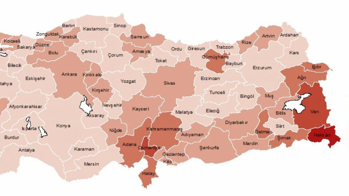 İşsizlik oranı en yüksek il Hakkari oldu