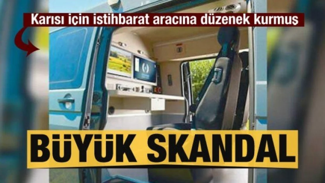 İstihbarat aracıyla kopya çektiler