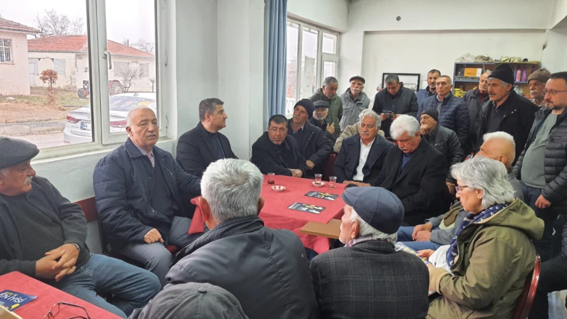 İyi Parti Adayları Şeyhmuz Göçmez Ve Ali Helvacı  Yeşilyurt Mahalle Sakinleri İle Bir Ayara Geldi