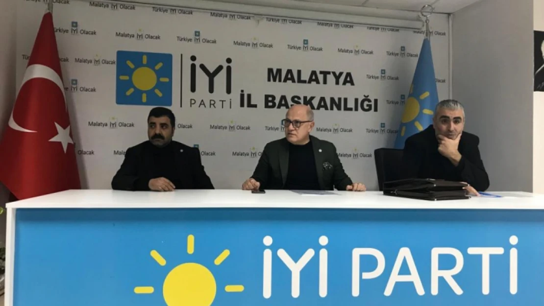 İYİ Parti Battalgazi İlçe Başkanlığında Yönetim Kurulu Toplantısı