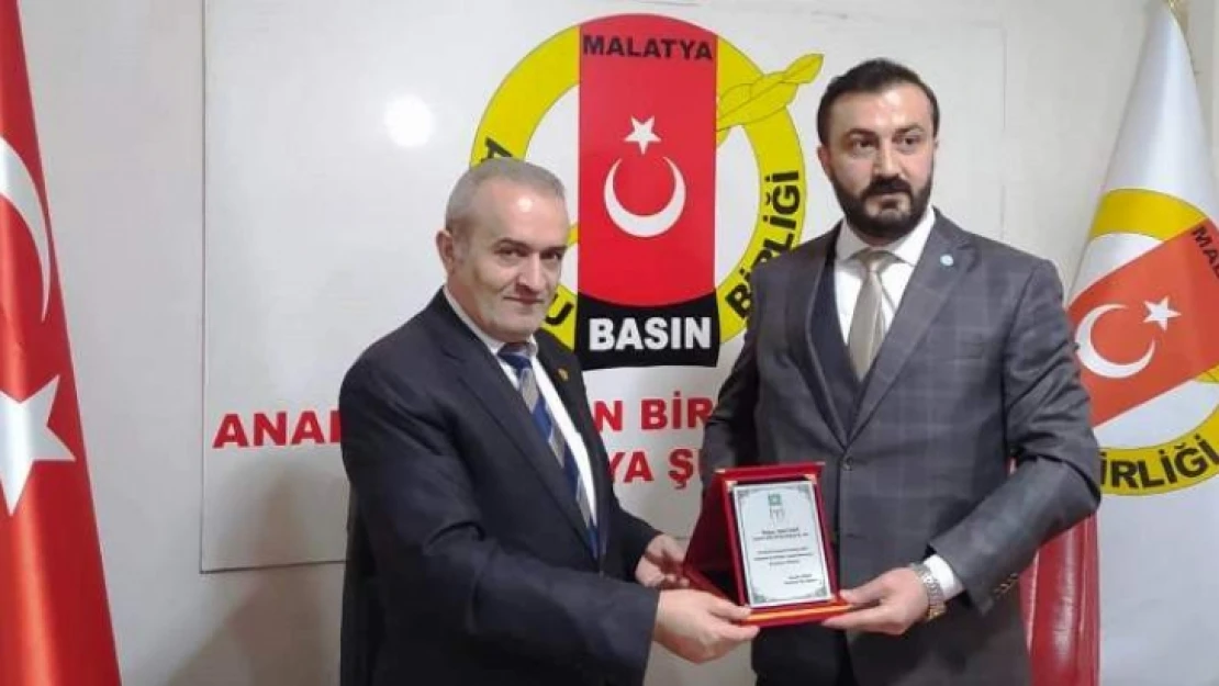 İYİ Parti Battalgazi İlçe Teşkilatı'ndan Anadolu Basın Birliğine Ziyaret