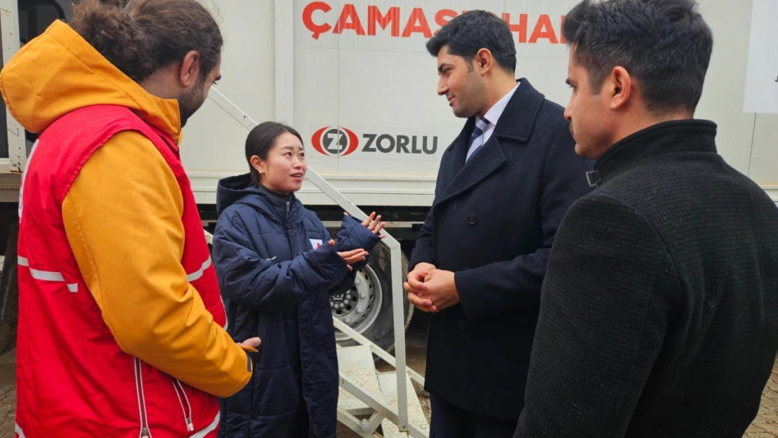 Japon Kızılhaç Delegesi Hazuki Takeshita'dan Doğanşehir İlçesine Ziyaret