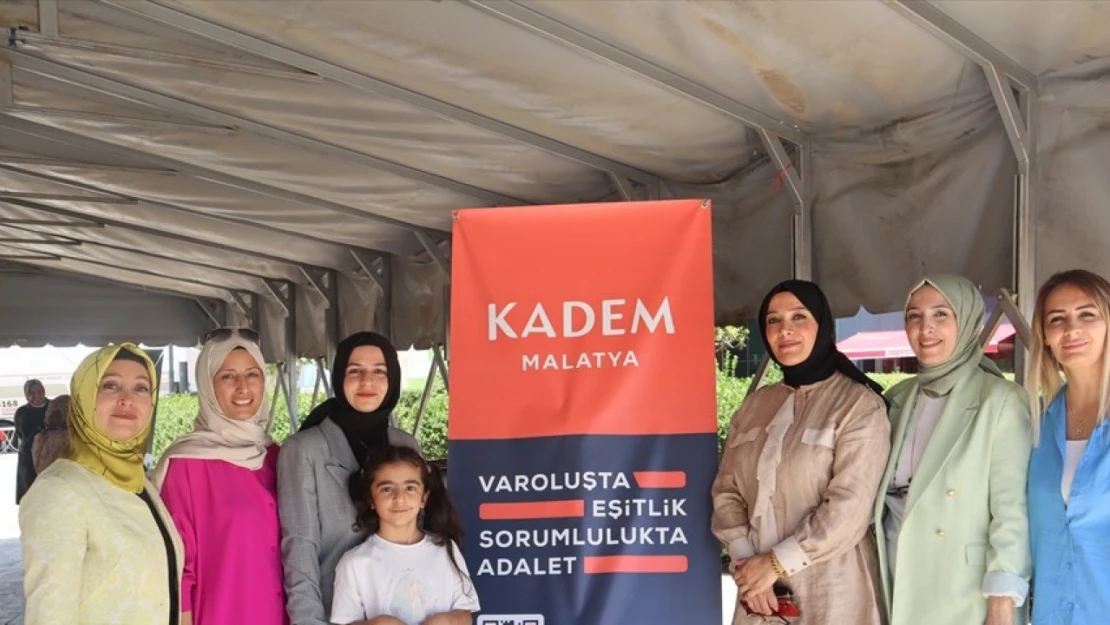 KADEM Malatya Temsilciliği, Gazze'ye destek için hayır çarşısı kurdu