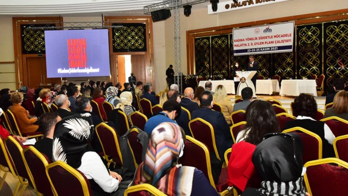 Kadına Yönelik Şiddetle Mücadele Eylem Planı Çalıştayı Düzenlendi