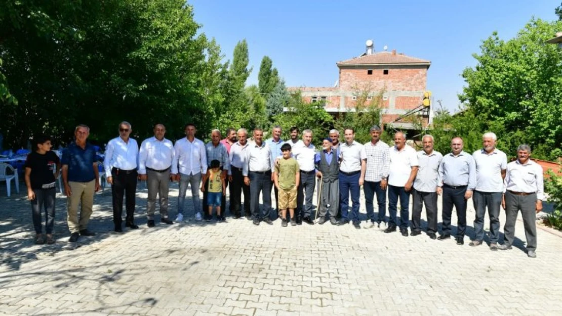 Kaymakam Uğurlu İle Belediye Başkanı Çınar, Sütlüce Mahallesindeki Yatırımları İnceledi