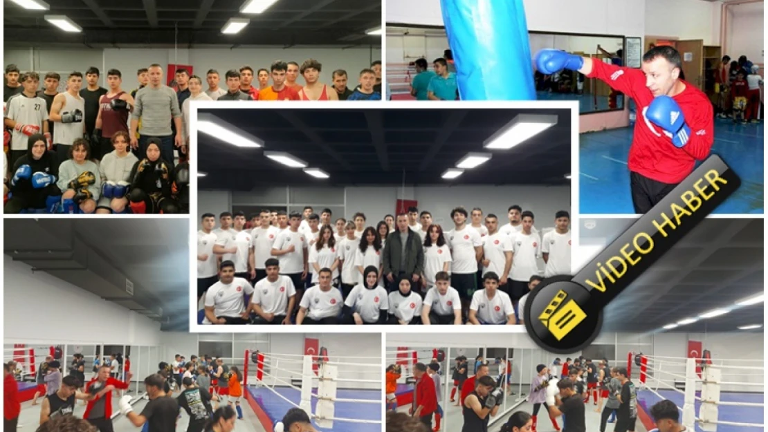 Kick boks ve muaythai branşında şampiyonlar yetiştiriyor