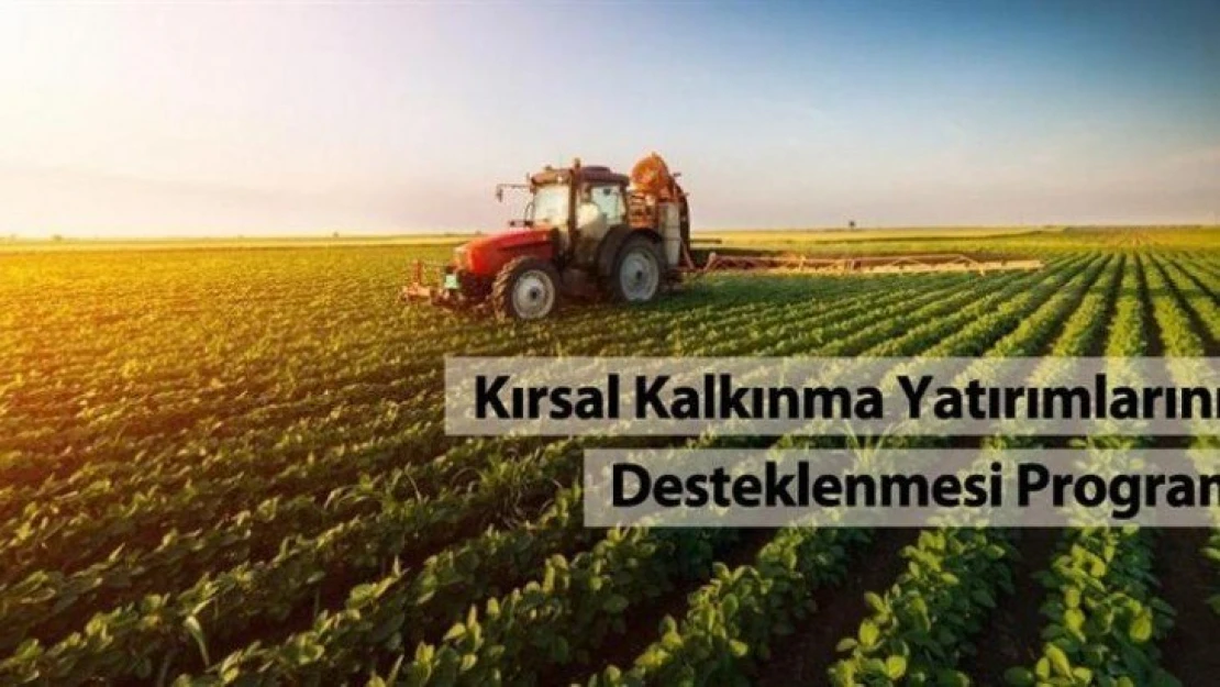 Kırsal Kalkınma Destekleri Kapsamında Tarıma Dayalı Ekonomik Yatırımların Desteklenmesi