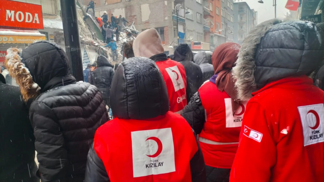 Kızılay Malatya Şubesi, '24 saat sahada olduk'