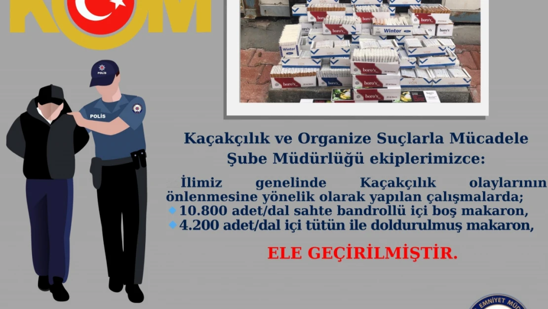 KOM Şube Müdürlüğünce Yapılan Çalışmalar