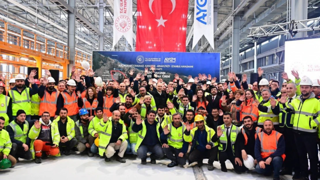 Kontrol Merkezini de Kapsayan Depo Tesisi, İstanbul Havalimanı Metrolarının Beyni Olacak