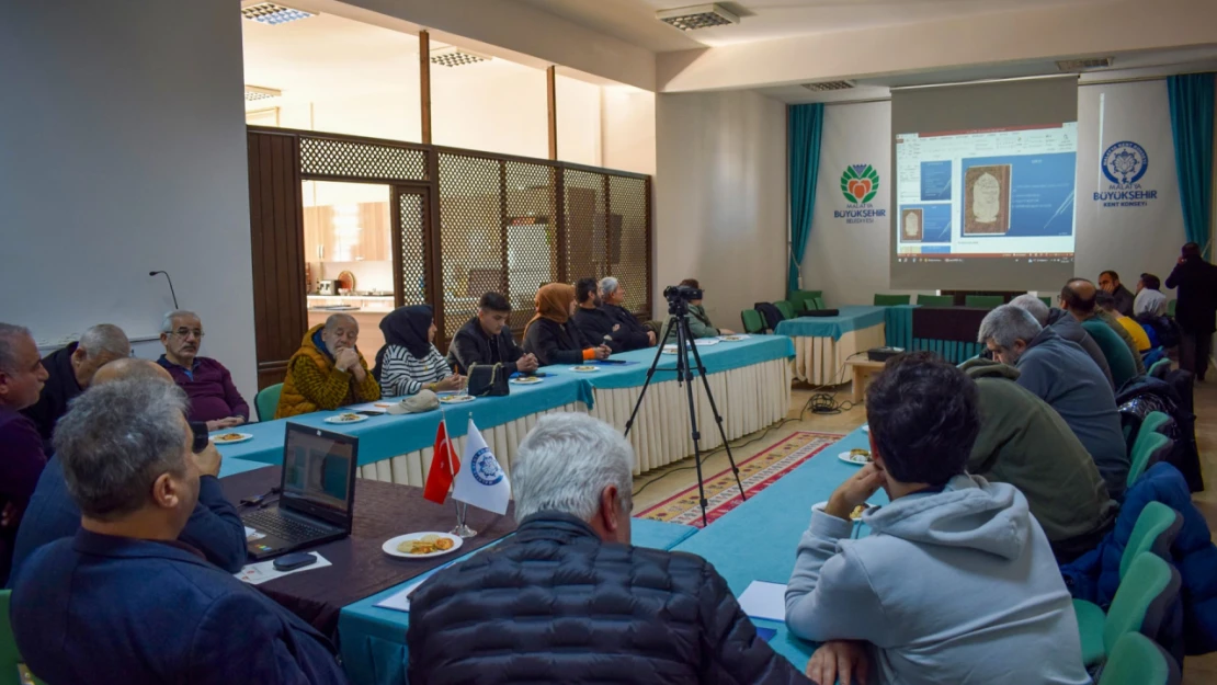 Kültür Mirası Okulu'nda Malatya'nın Osmanlı Dönemindeki Arşiv Belgeleri Ele AlındI