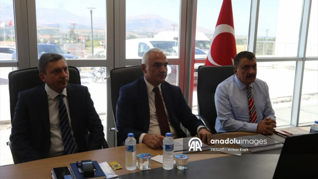 Kültür ve Turizm Bakanı Ersoy, Malatya'da Afet Koordinasyon Toplantısı'na katıldı