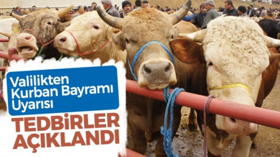 Kurban Bayramı Tedbirleri