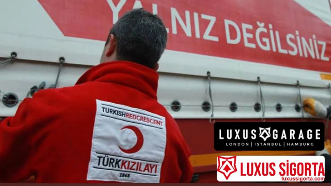 Luxus Garage ve Sigorta'dan Kızılay Mesajı